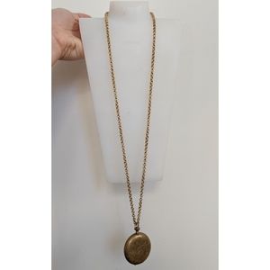 Erica Weiner Vintage Locket Chain Necklace